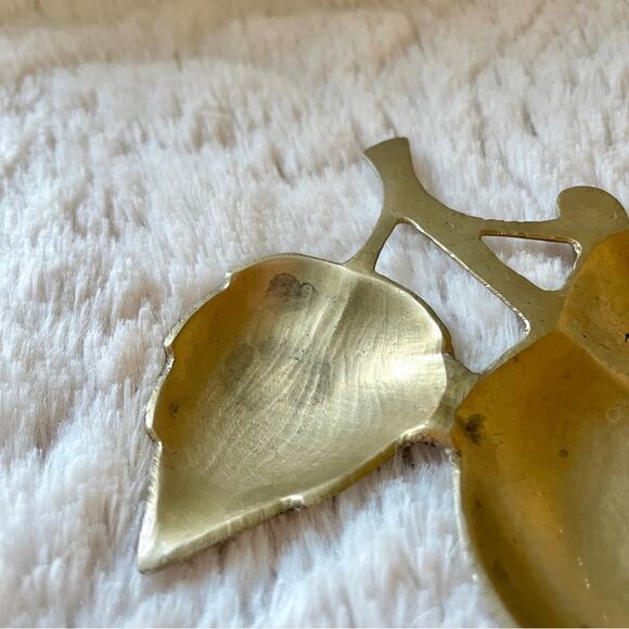 Small Vintage Indian Brass Dish - Picture 7 of 16